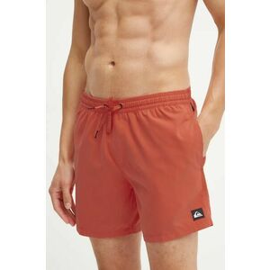 Quiksilver pantaloni scurti de baie culoarea portocaliu imagine