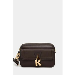 Karl Lagerfeld poseta de piele culoarea maro, 245W3047 imagine