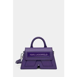 Karl Lagerfeld poseta culoarea violet, 245W3107 imagine