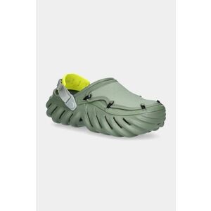 Crocs papuci Echo Ripstop Clog culoarea verde, 210334 imagine