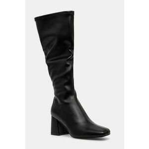 Steve Madden cizme Hauler femei, culoarea negru, cu toc drept, SM11003358 imagine