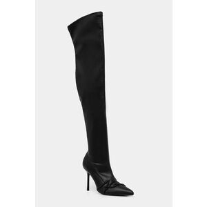 Karl Lagerfeld cizme SARABANDE femei, culoarea negru, cu toc cui, KL30994 imagine