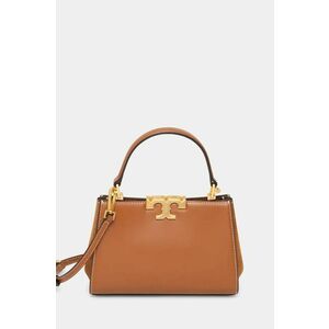 Tory Burch poseta de piele Eleanor culoarea maro, 154816 imagine