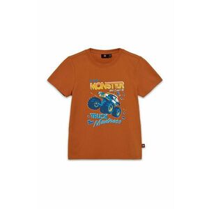 Lego tricou de bumbac pentru copii LWTANO 611 culoarea portocaliu, cu imprimeu, 12011320 imagine