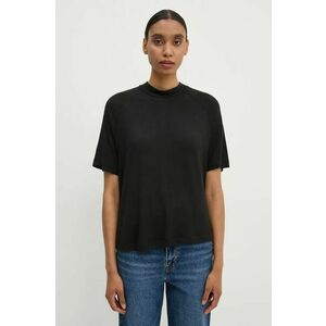 G-Star Raw tricou din lână culoarea negru, D25051-D703 imagine