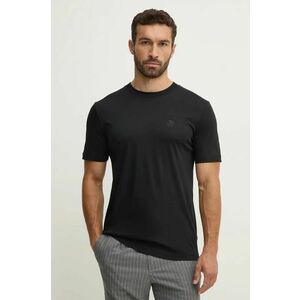 BOSS tricou barbati, culoarea negru, neted, 50527666 imagine