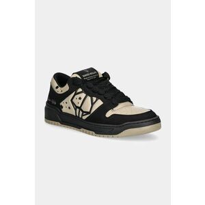 Naked Wolfe sneakers din piele CM-00 culoarea negru, CM-00 Black Nubuck Latte Lth imagine