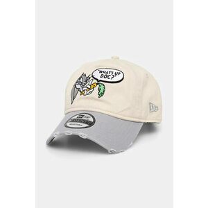 New Era șapcă BUGS BUNNY culoarea bej, cu imprimeu, 60565325 imagine