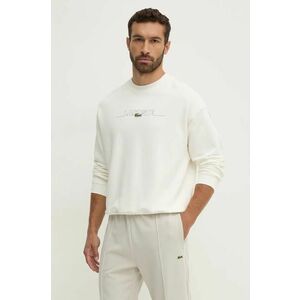 Lacoste bluză barbati, culoarea bej, modelator, SH3878 imagine