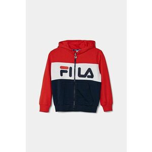 Fila bluză copii BAAR-EBENHAUSEN culoarea albastru marin, cu glugă, modelator, FAK0203 imagine