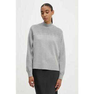 G-Star Raw pulover din amestec de cașmir culoarea gri, cu turtleneck, D25218-D771 imagine