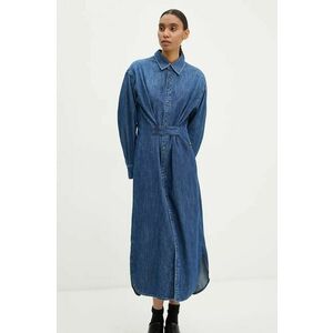 G-Star Raw rochie din denim maxi, drept, D25183-D252 imagine