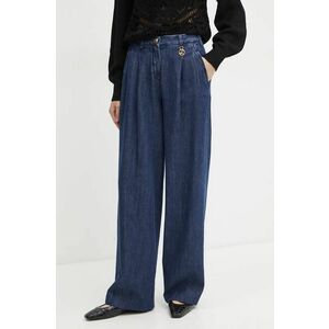 Luisa Spagnoli jeans ONCIA femei high waist, 541257 imagine