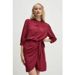 Pepe Jeans rochie PICCI culoarea rosu, mini, evazati, PL953611 imagine