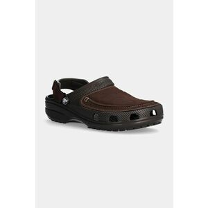 Crocs papuci Yukon Vista II Lr Clog M barbati, culoarea maro, 207689 imagine