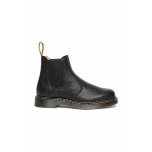 Dr. Martens ghete chelsea de piele 2976 Ambassador culoarea negru, cu toc plat, DM31989001 imagine