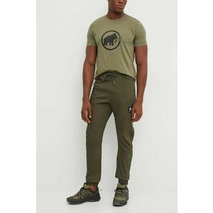 Mammut pantaloni de exterior Massone culoarea verde imagine