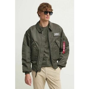 Alpha Industries geaca barbati, culoarea gri, de iarna imagine