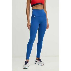 Under Armour leggins de antrenament Motion culoarea albastru marin, neted imagine