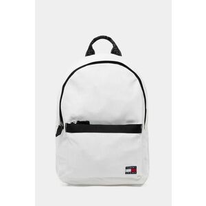 Tommy Jeans rucsac femei, culoarea alb, mare, neted, AW0AW16272 imagine