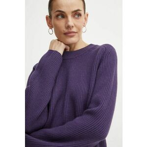 MICHAEL Michael Kors pulover de lana femei, culoarea violet, călduros, MF460YPF2G imagine