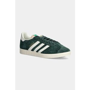 adidas Originals sneakers din piele intoarsă Gazelle culoarea verde, IF9655 imagine