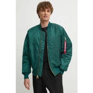 Alpha Industries geaca bomber barbati, culoarea verde, de iarna imagine