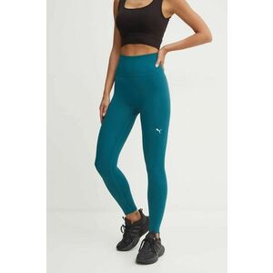 Puma leggins de antrenament Shapeluxe Seamless culoarea verde, neted, 524360 imagine