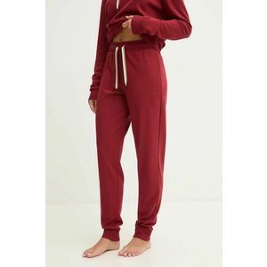 BOSS pantaloni de trening culoarea bordo, neted, 50524759 imagine