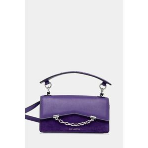 Karl Lagerfeld poseta de piele culoarea violet, 246W3041 imagine