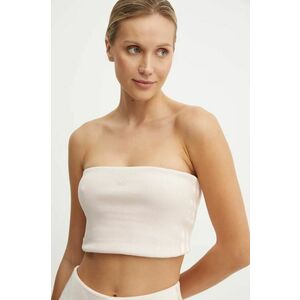 adidas Originals top Femme Galore Rib Tube Top culoarea roz, JN3025 imagine