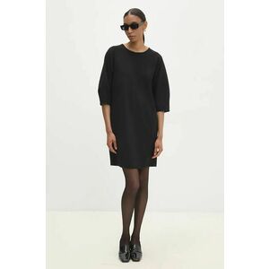 Answear Lab rochie culoarea negru, mini, drept imagine