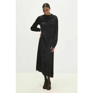 Answear Lab rochie culoarea negru, maxi, drept imagine