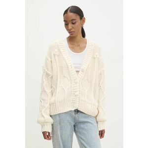 Answear Lab cardigan femei, culoarea bej, călduros imagine