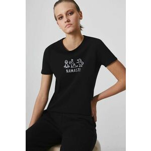 Medicine tricou femei, culoarea negru imagine