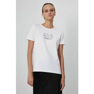 Medicine tricou femei, culoarea alb imagine