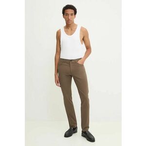 Theory pantaloni barbati, culoarea verde, drept, L0774201 imagine