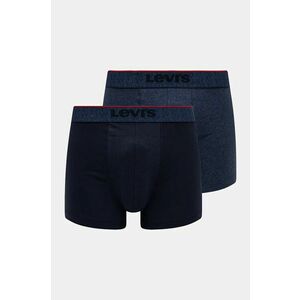 Levi's boxeri 2-pack barbati, culoarea albastru marin, 37149-1014 imagine