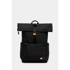 Tommy Jeans rucsac barbati, culoarea negru, mare, neted, AM0AM12993 imagine