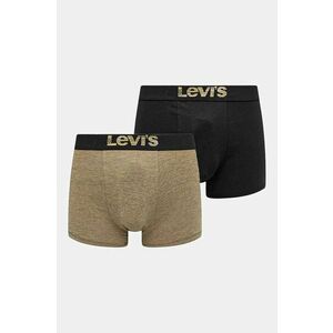 Levi's boxeri 2-pack barbati, culoarea negru, 37149-1001 imagine