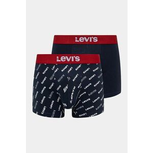 Levi's boxeri 2-pack barbati, culoarea albastru marin, 37149-0973 imagine