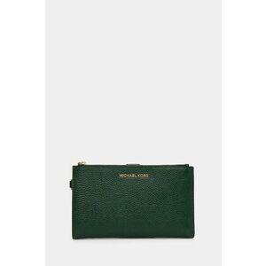 MICHAEL Michael Kors portofel de piele femei, culoarea verde, 32T7GAFW4L imagine