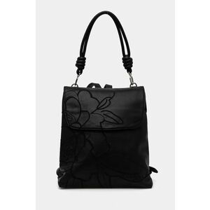 Desigual rucsac KELLER HAMPTON femei, culoarea negru, mic, cu imprimeu, 24WAKP17 imagine