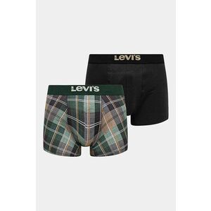 Levi's boxeri 2-pack barbati, culoarea verde, 37149-1021 imagine