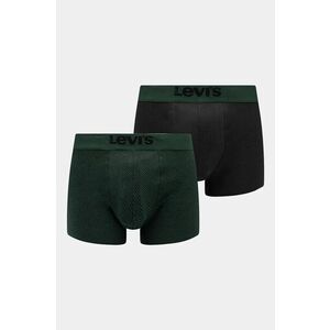 Levi's boxeri 2-pack barbati, culoarea verde, 37149-1023 imagine