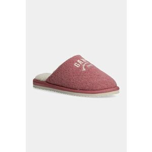 Gant papuci de casa Pantofli culoarea roz, 29598801 G570 imagine