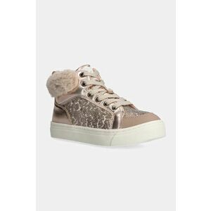 Garvalin sneakers pentru copii culoarea bej, 241531 imagine