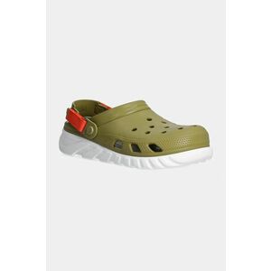 Crocs papuci Duet Max II Clog barbati, culoarea verde, 208776 imagine