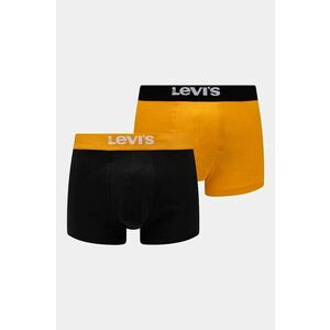 Levi's boxeri 2-pack barbati, culoarea galben, 37149-1006 imagine