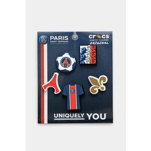 Crocs butoane incaltaminte pentru copii Paris St Germain 5-pack culoarea albastru marin, 10012289 imagine